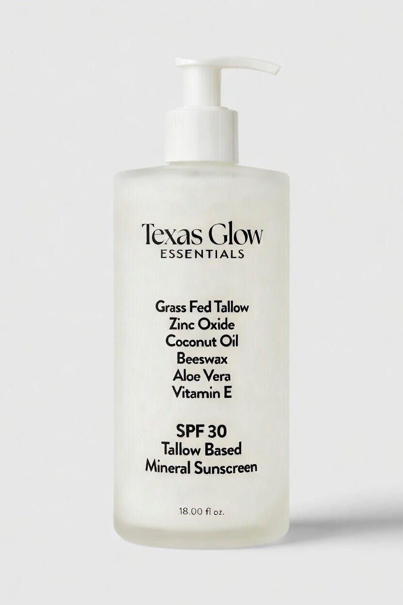 SPF 30 Mineral Sunscreen Crafted With Grass Fed Tallow A Non-nano Zinc Oxide