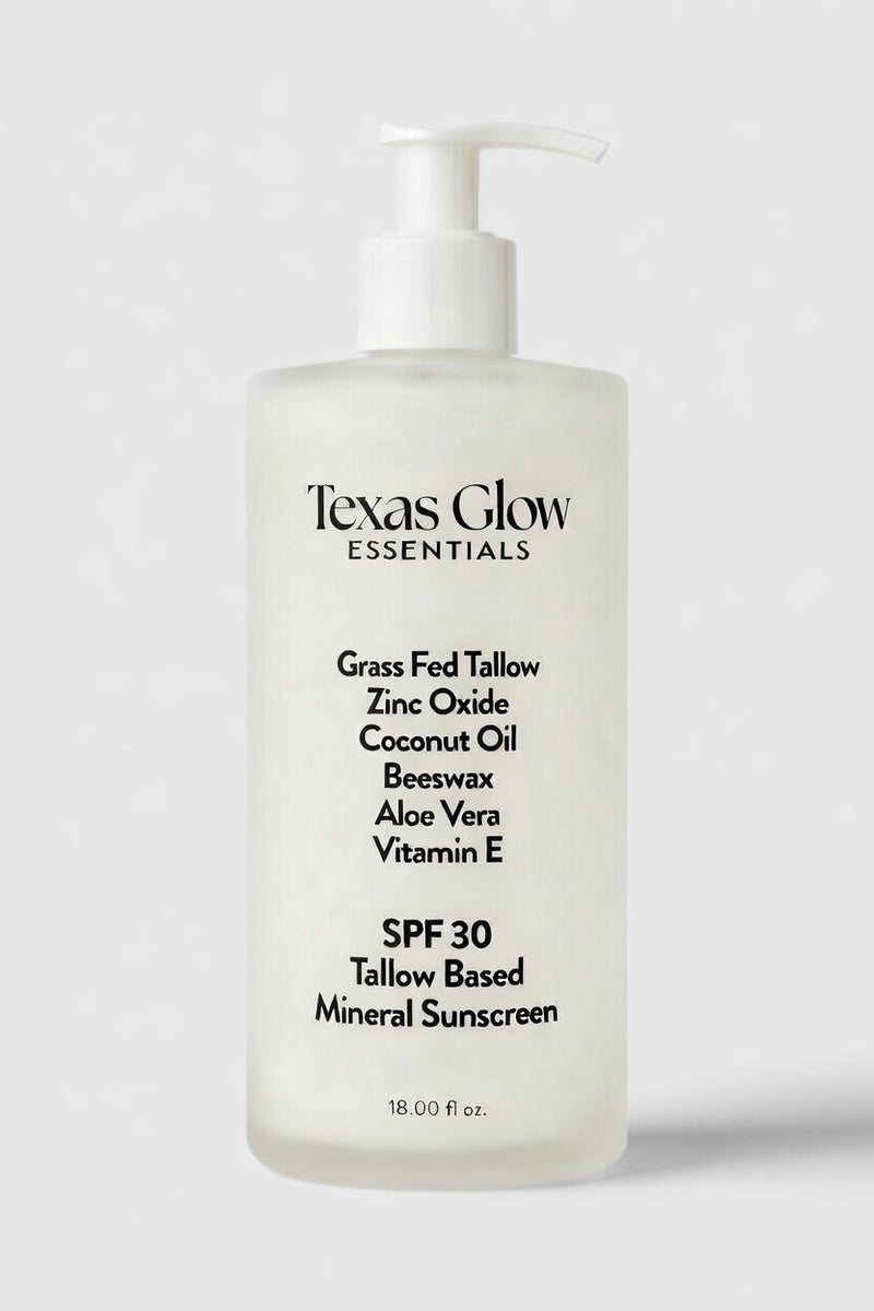 SPF 30 Mineral Sunscreen Crafted With Grass Fed Tallow A Non-nano Zinc Oxide
