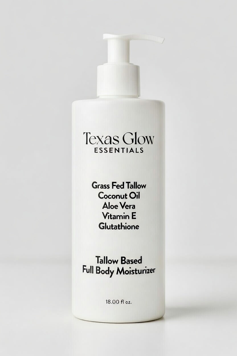 Grass-Fed Beef Tallow and Coconut Oil Full Body Moisturizer